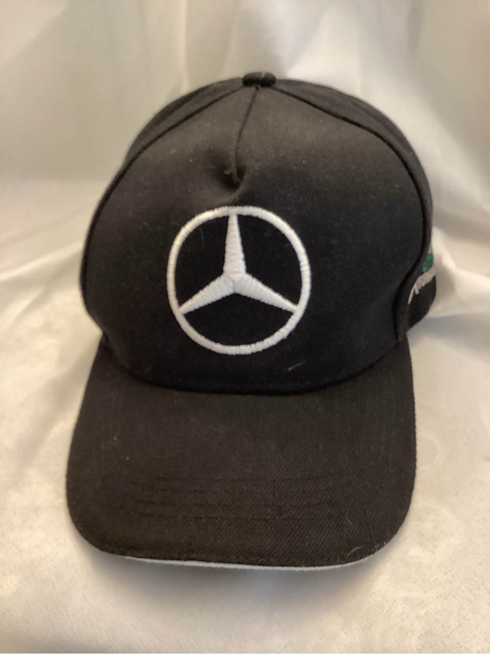 Mercedes-Benz Black Logo Baseball Cap - Classic Men's Hat